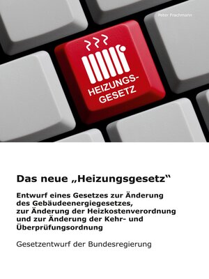 cover image of Das neue Heizungsgesetz